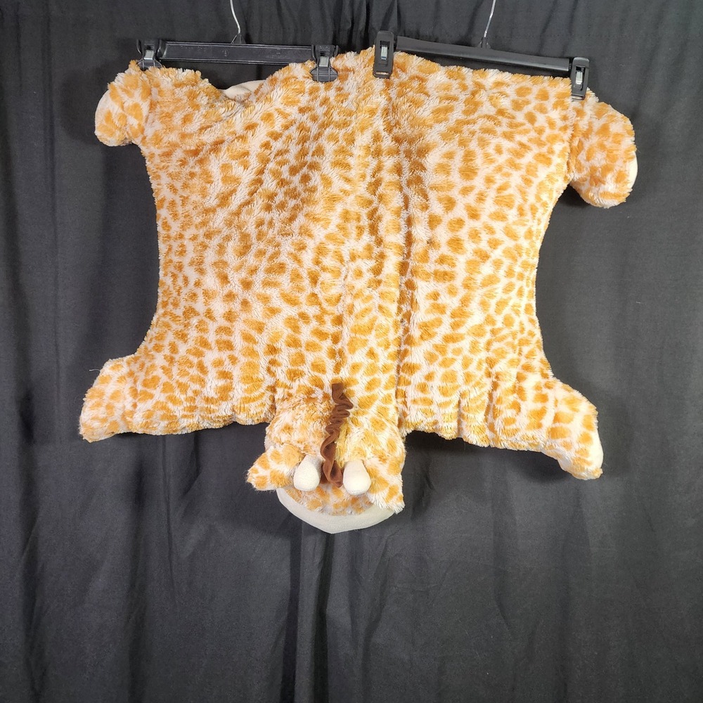 Kellytoy Giraffe Plush Pillow Large Spotted Orange Cream Soft Stuff Animal 2011‎